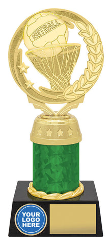 N3198 Torch Netball Gold / Green 205mm