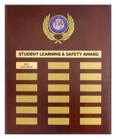 Assembly Plaque Standard Logo 380mm