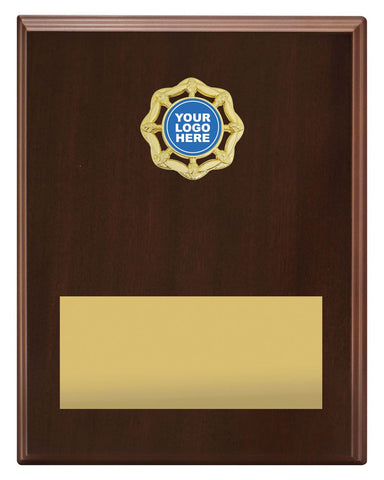 Olive Plaque Walnut Plaque 225mm