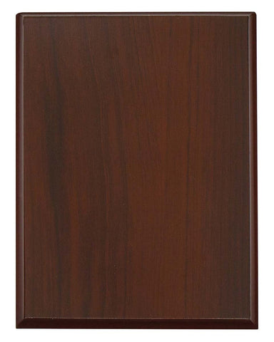 Value Plaque Mahogany 175mm