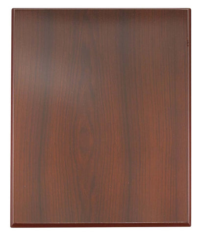 Value Plaque Mahogany 300mm