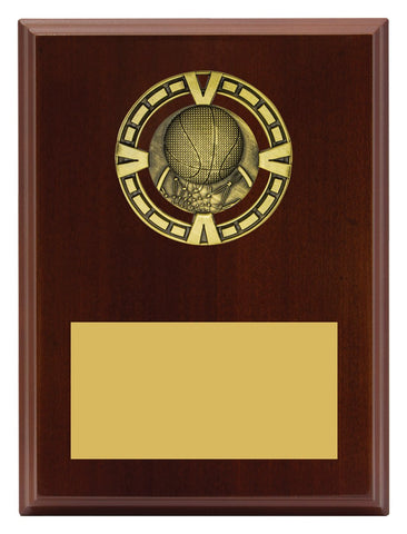 PV607 - Varsity Plaque - Basketball 200mm