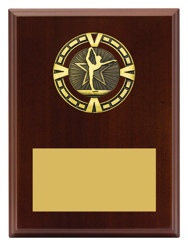 PV614 - Varsity Plaque - Gymnastics 200mm