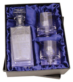 PX333 - Gift Box for Decanter & 2 Whiskey Glasses