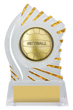 RH391 Solar Acrylic Trophy - Netball