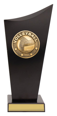 SK527B - Volleyball Black Timber Spartan Crest 245mm