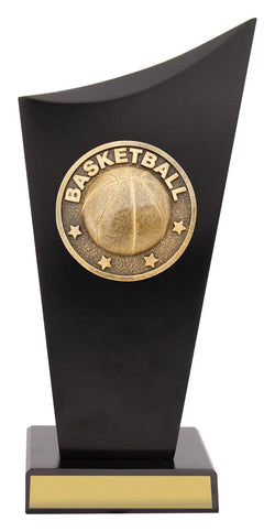 SK534A - Basketball Black Timber Spartan Crest 220mm