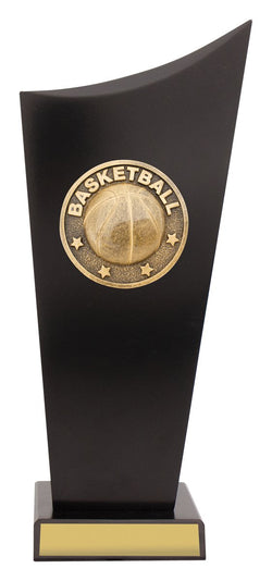 SK534C - Basketball Black Timber Spartan Crest 270mm