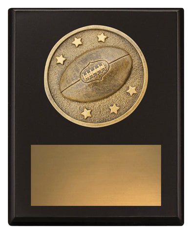 SP631A Challenge Plaque Aussie Rules 150mm