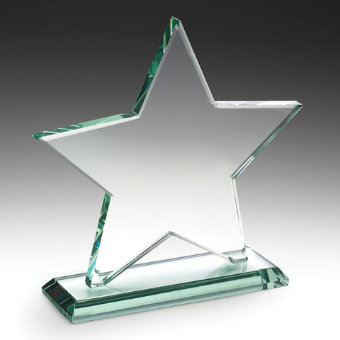 W757M Jade Glass Star 150mm